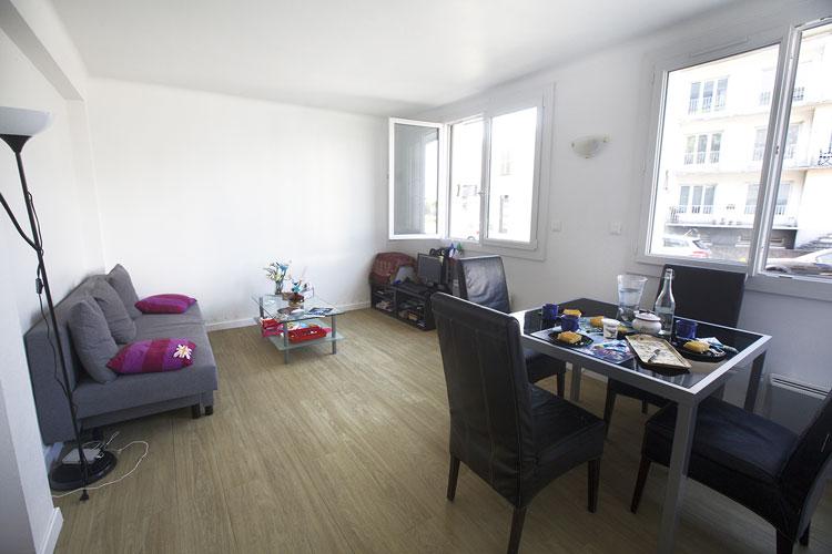 Photo du salon d'un logement Toit à Moi à Nantes