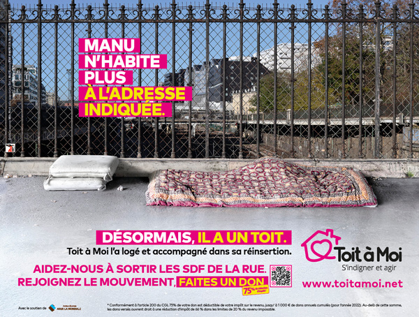 campagne toit à moi 2022