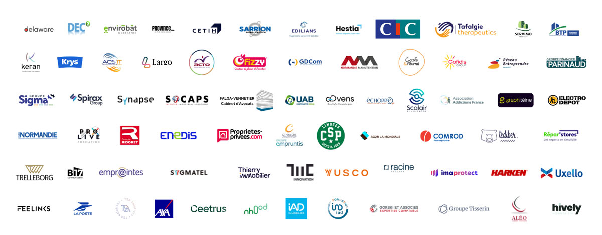 liste des entreprises qui ont participé à courir pour toit en 2026