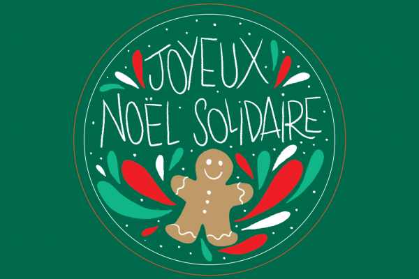 un noel solidaire rue des lices à Angers