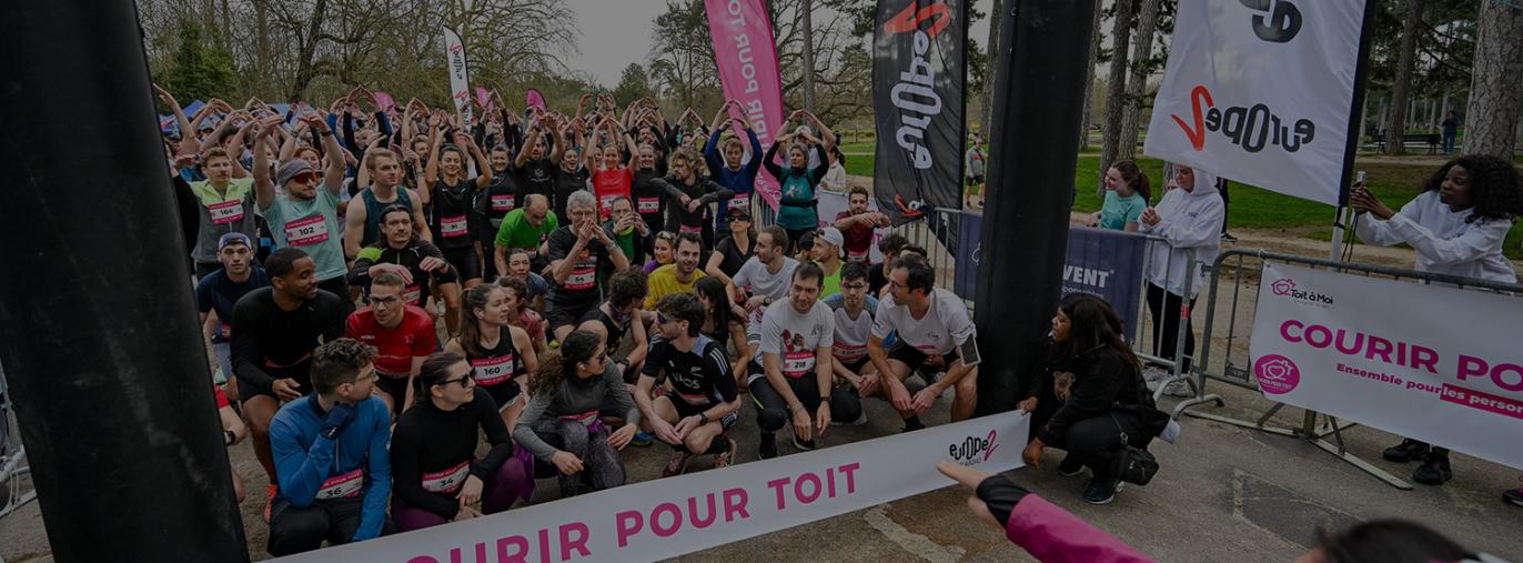Départ de la course le 9 mars 2025 au Bois de Boulogne