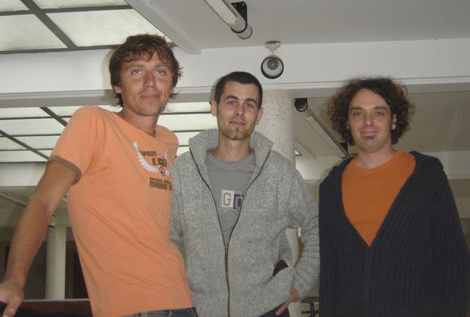 Gwenael Morvan, Pierre Cosnet, Denis Castin