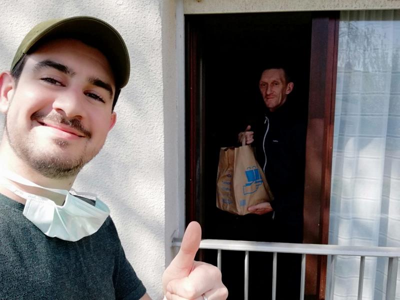 Livraison alimentaire durant le confinement