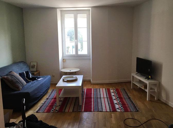 Photo du salon d'un logement Toit à Moi à Nantes Photo du salon d'un logement Toit à Moi à Nantes